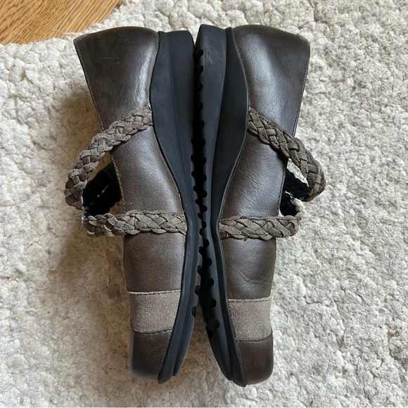 Aetrex EF456 Ada Iron Mary Jane Comfort Flats Brown Shoes Women Sz 39 - Picture 3 of 10